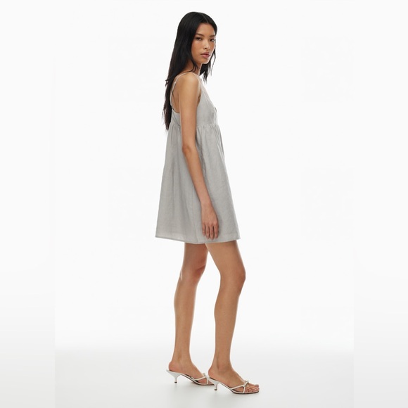 Aritzia Light Gray Mini Dress - Picture 3 of 11